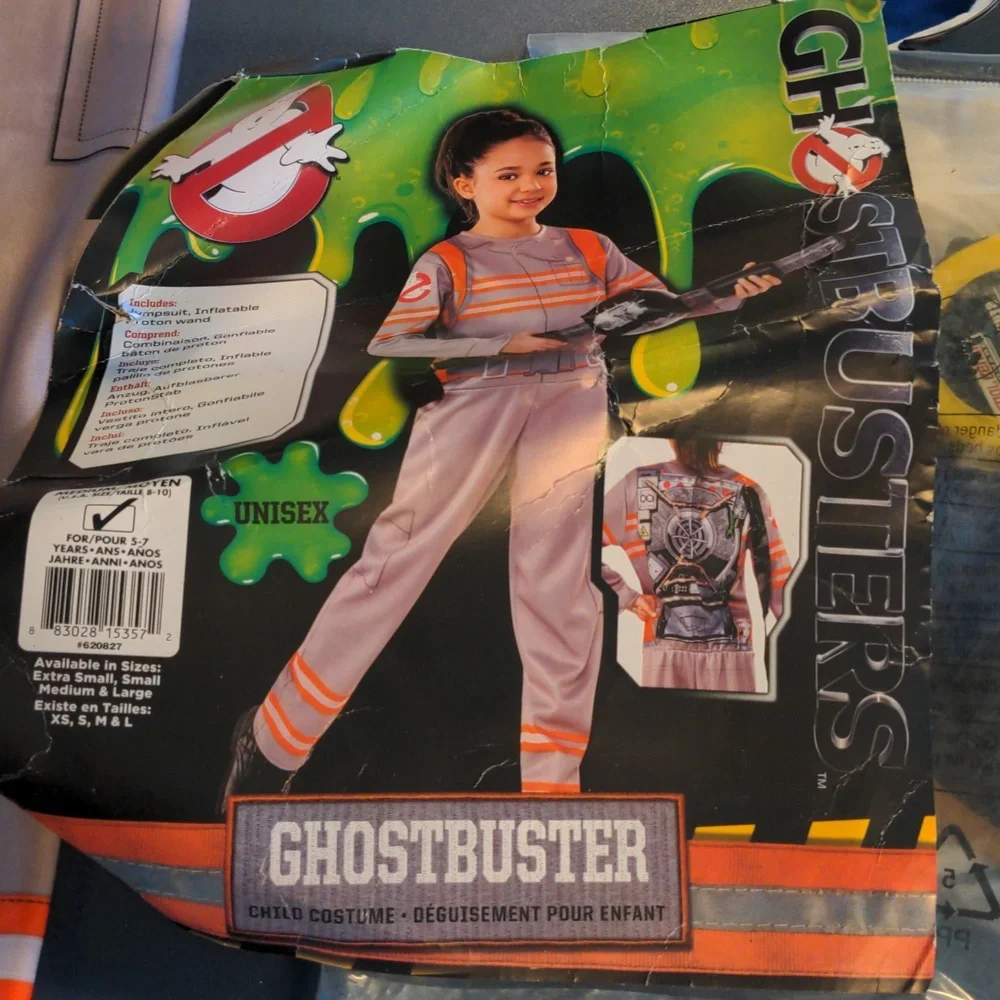 Ghostbuster Halloween costume